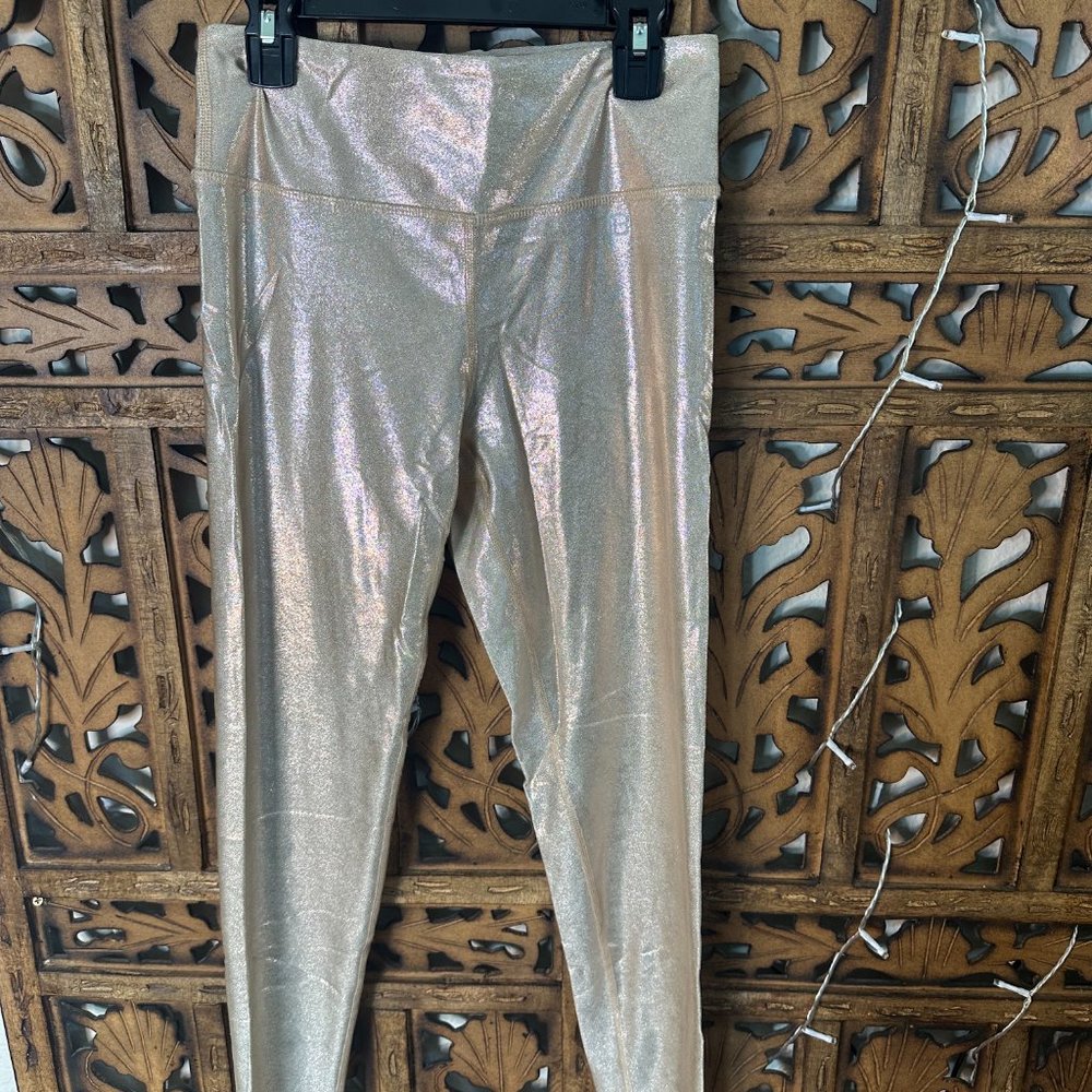 Body Language gold leggings